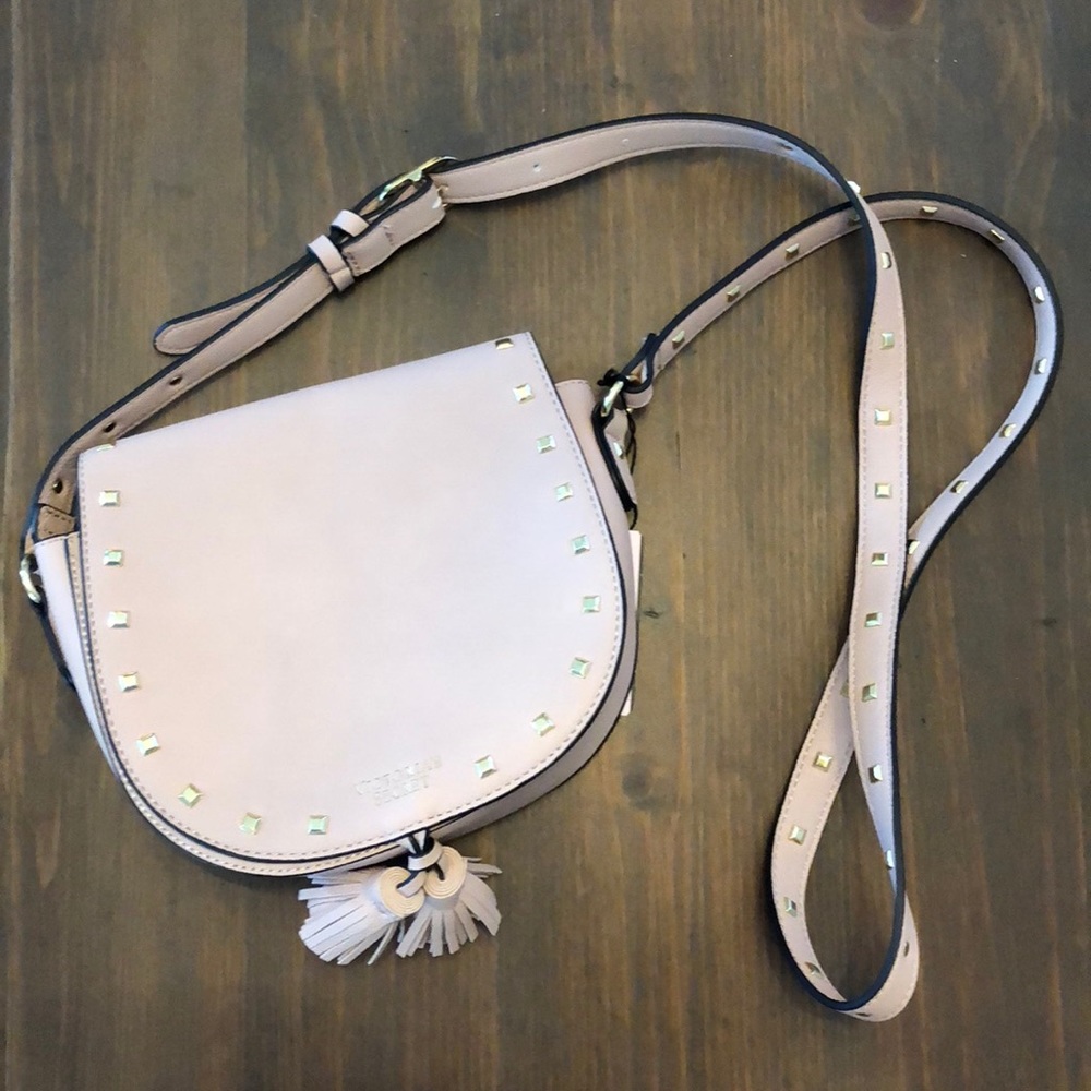NWT Victoria’s Secret Pink Cross Body Tassel Bag
